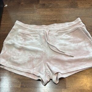 Women's Pink Tie-Dye Shorts